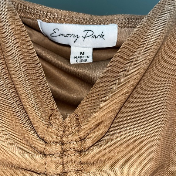 Brown Emory Park Top - Picture 3 of 3